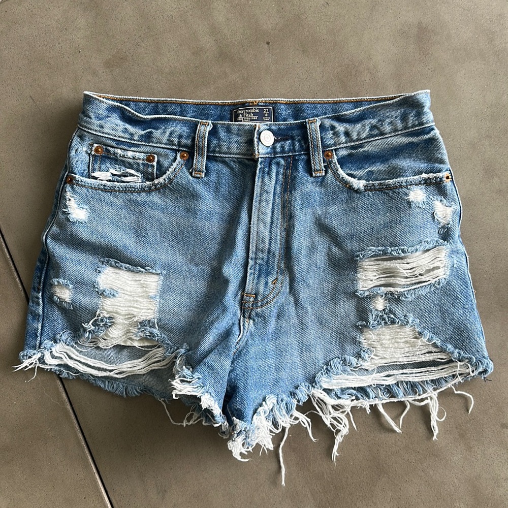 Abercrombie High Rise Shorts